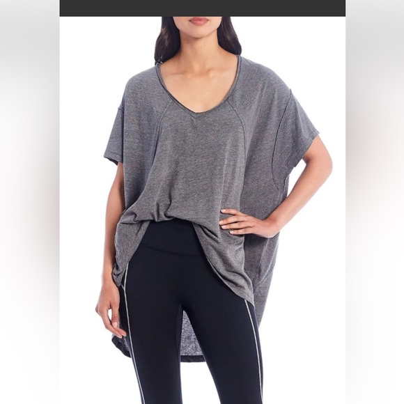 Free People Movement City Vibes Tee Black - Picture 1 of 7